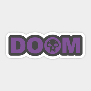 Doom Shirt Sticker